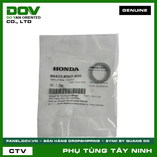LONG ĐỀN 17X23X3 — 90433KW7900