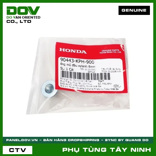 ỐNG MŨ ĐẦU XYLANH 8MM — 90443KPH900