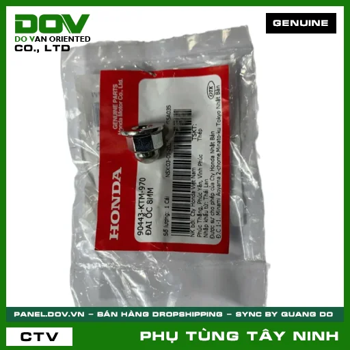 ĐAI ỐC (Ê CU) 8MM — 90443KTM970