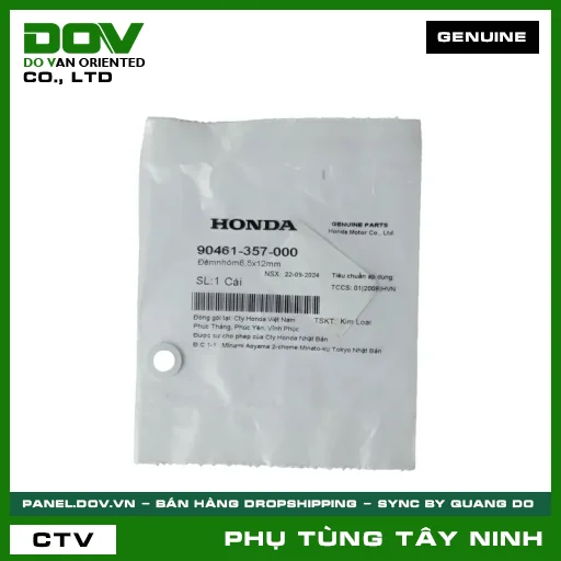 ĐỆM NHÔM 6,5X12MM — 90461357000