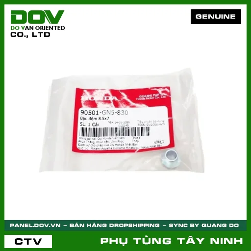 BẠC ĐỆM 8.5X7 — 90501GN5830