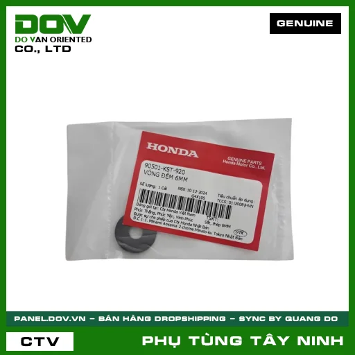 VÒNG ĐỆM 6MM — 90501KST920