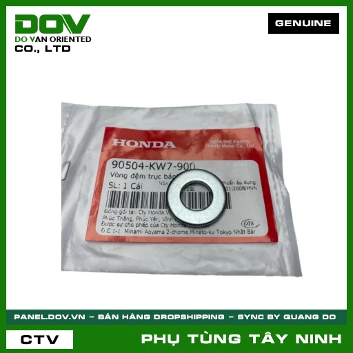 VÒNG ĐỆM TRỤC BÁNH SAU — 90504KW7900