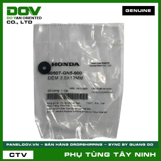 ĐỆM 3,5X13MM — 90507GN5900