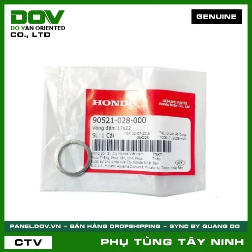 VÒNG ĐỆM 17X22 — 90521028000