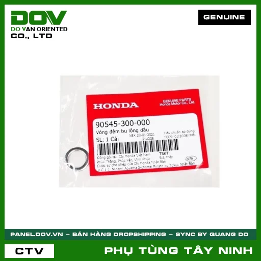 VÒNG ĐỆM BU LÔNG (ỐC) NHỚT — 90545300000