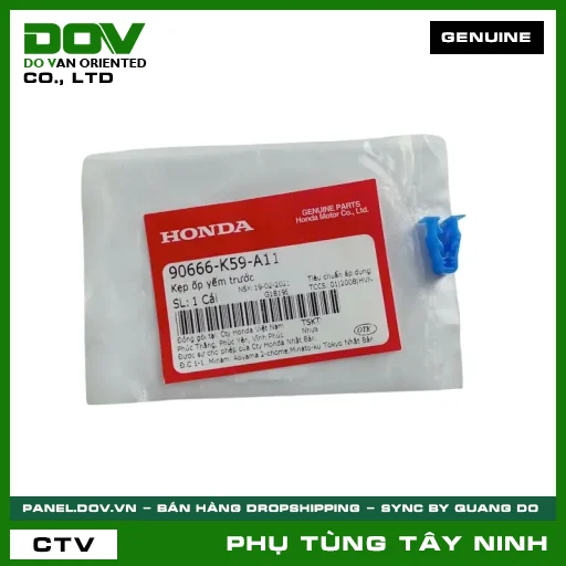 KẸP ỐP YẾM TRƯỚC — 90666K59A11