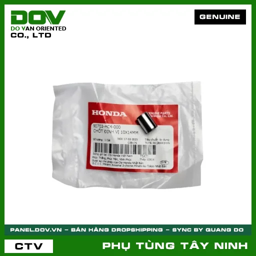 CHỐT ĐỊNH VỊ 10X14MM — 90703HC4000