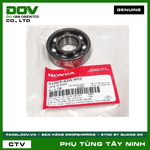 VÒNG BI 6204 — 91003KZR602