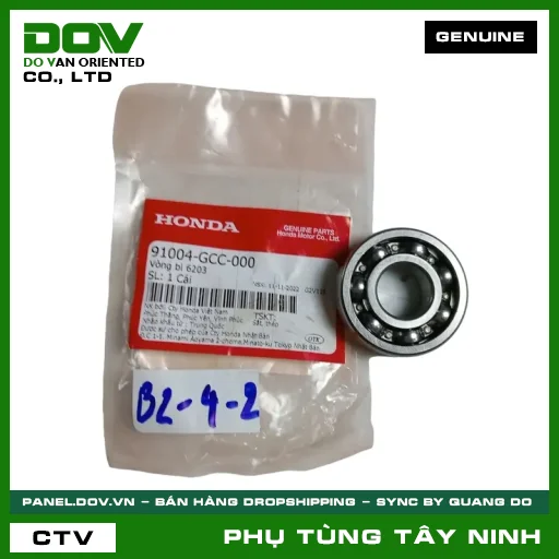 VÒNG BI 6203 — 91004GCC000