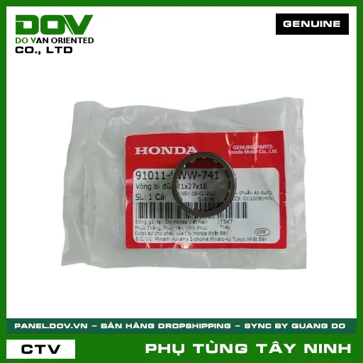 VÒNG BI ĐŨA 21X27X18 — 91011KWW741