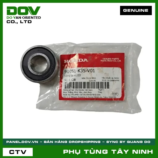 VÒNG BI 6203 — 91051K35V01