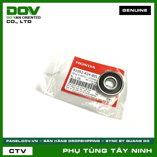 VÒNG BI 6201U (1MẶT CHẮN BỤI) — 91052K24901