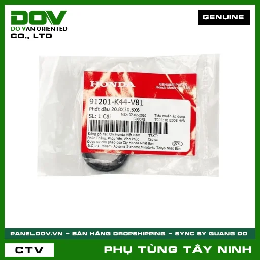 PHỚT NHỚT 20.8X30.5X6 — 91201K44V81