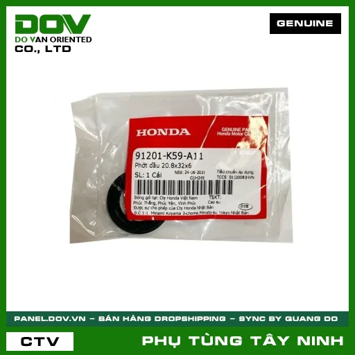 PHỚT NHỚT 20.8X32X6 — 91201K59A11