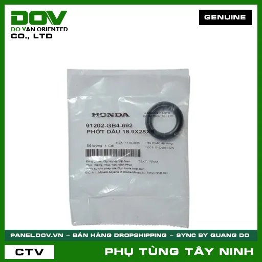 PHỚT NHỚT 18.9X28X5 — 91202GB4692