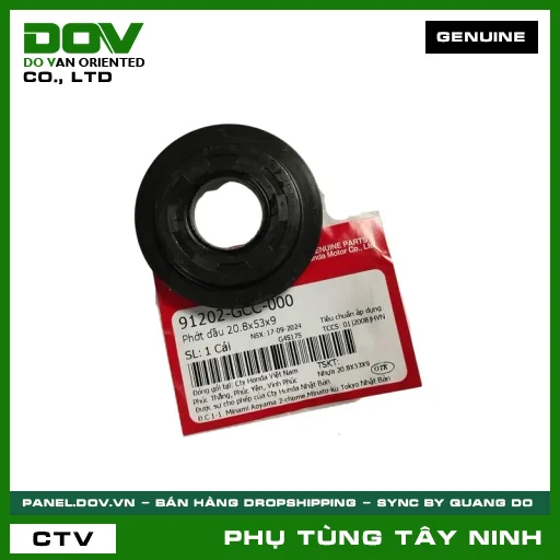 PHỚT NHỚT 20.8X53X9 — 91202GCC000
