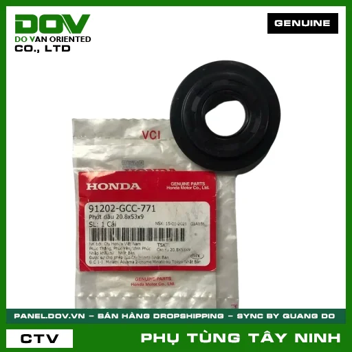 PHỚT NHỚT 20.8X53X9 — 91202GCC771