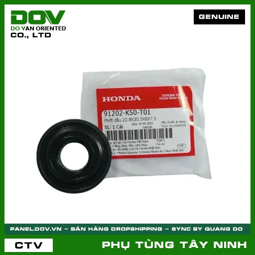 PHỚT NHỚT 20.8X30.5X6X7.5 — 91202K50T01