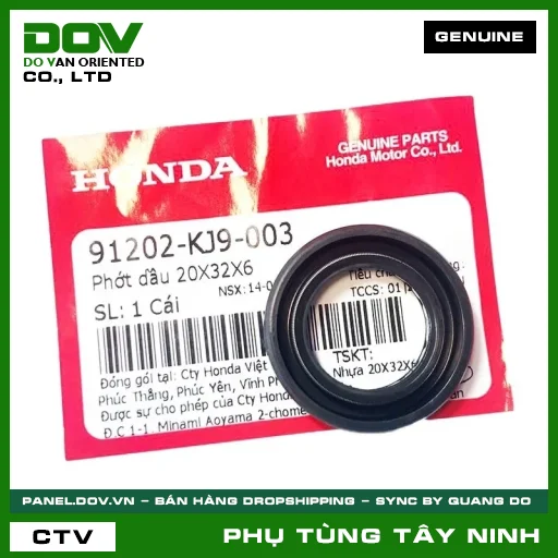PHỚT NHỚT 20X32X6 — 91202KJ9003