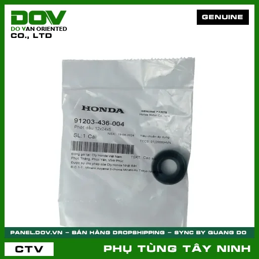 PHỚT NHỚT 12X24X5 — 91203436004