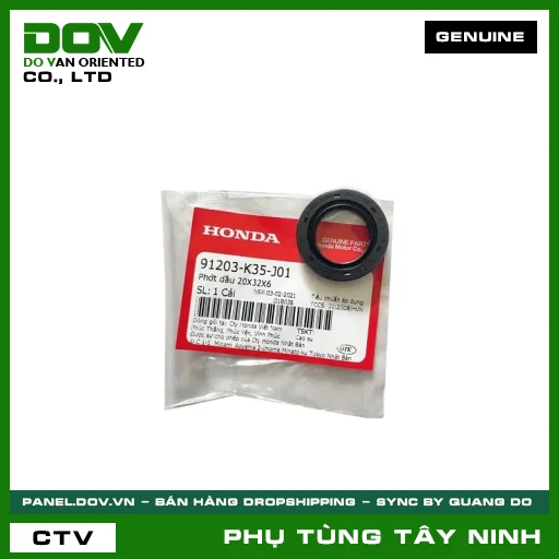 PHỚT NHỚT 20X32X6 — 91203K35J01