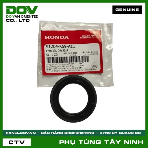 PHỚT NHỚT 34X52X7 — 91204K59A11
