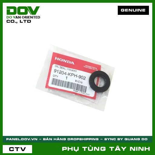 PHỚT NHỚT 17X30X5 — 91204KPH902
