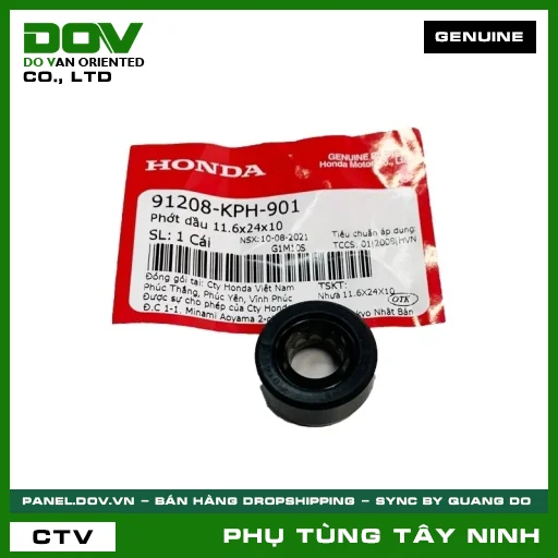 PHỚT NHỚT 11.6X24X10 — 91208KPH901