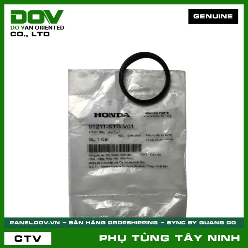 PHỚT NHỚT 34X39X3 — 91211K1GV01