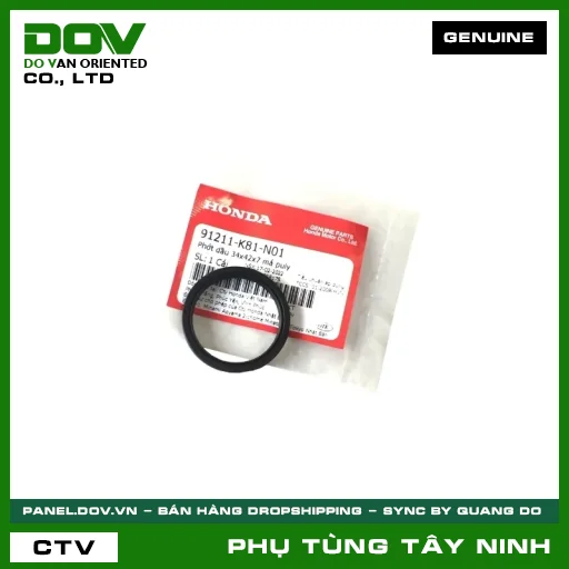 PHỚT NHỚT 34X41X4 MÁ PULY — 91211K81N01