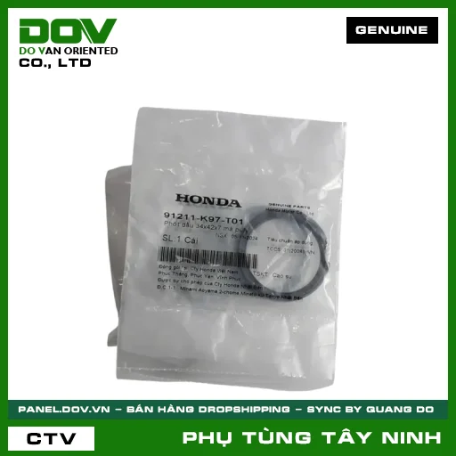 PHỚT NHỚT 34X41X4 MÁ PULY — 91211K97T01