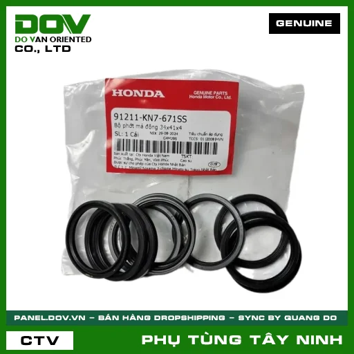 BỘ PHỚT MÁ ĐỘNG 34X41X4 — 91211KN7671SS