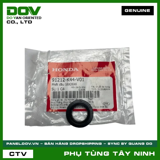 PHỚT NHỚT 16X26X6 — 91212K44V01
