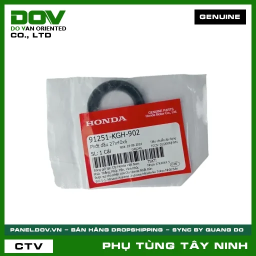 PHỚT NHỚT 27X40X6 — 91251KGH902