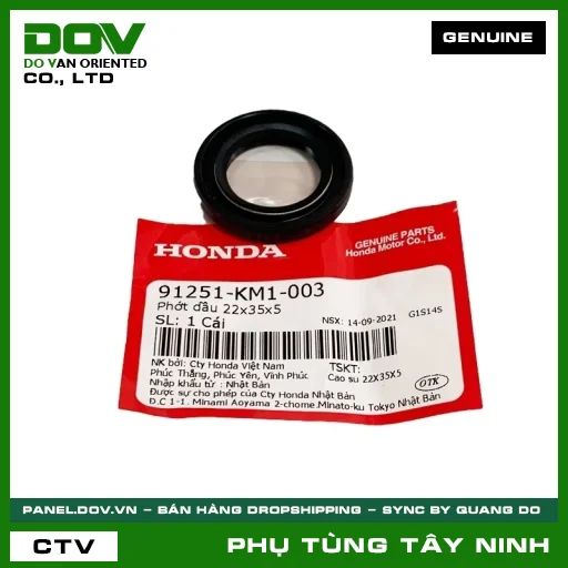PHỚT NHỚT 22X35X5 — 91251KM1003
