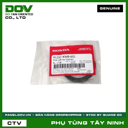 PHỚT CHẮN BỤI 42X54X7 — 91251KWB601