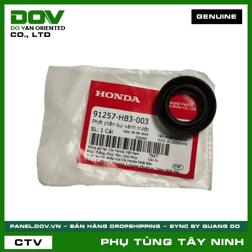 PHỚT CHẮN BỤI VÀNH TRƯỚC — 91257HB3003