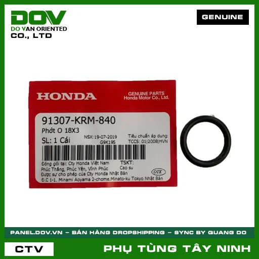 PHỚT O 18X3 — 91307KRM840