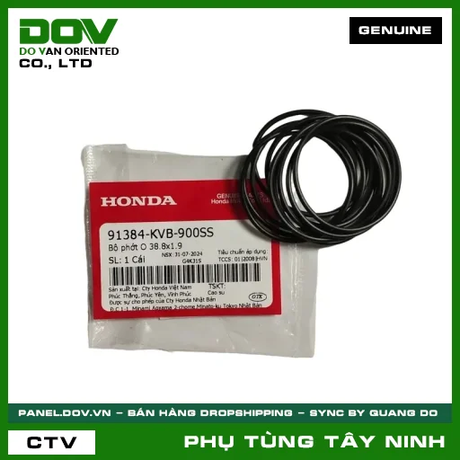 BỘ PHỚT O 38.8X1.9 — 91384KVB900SS