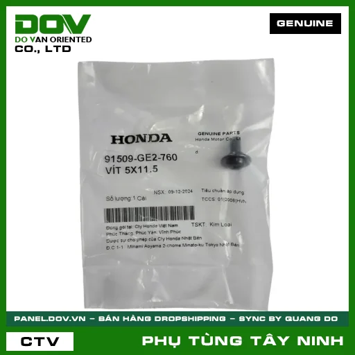 VÍT 5X11.5 — 91509GE2760