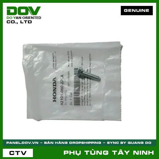 BU LÔNG (ỐC) 6X22 — 92101060220A
