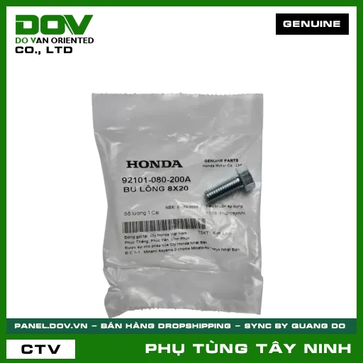 BU LÔNG (ỐC) 8X20 — 92101080200A