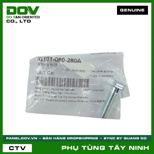 BU LÔNG (ỐC) 8X28 — 92101080280A
