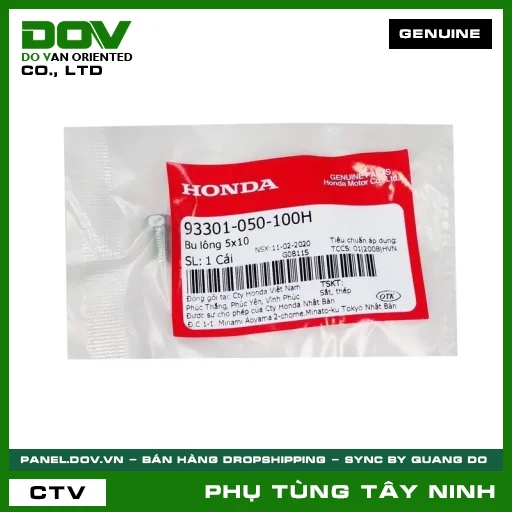 BU LÔNG (ỐC) 5X10 — 93301050100H