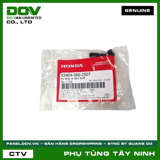 BU LÔNG (ỐC) CÓ ĐỆM 6X25 — 934040602507