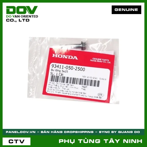 BU LÔNG (ỐC) 5X25 — 934110502500