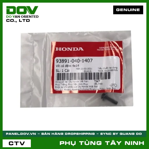 VÍT CÓ ĐỆM 4X14 — 938910401407