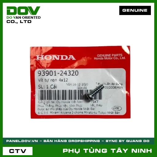 VÍT TỰ REN 4X12 — 9390124320