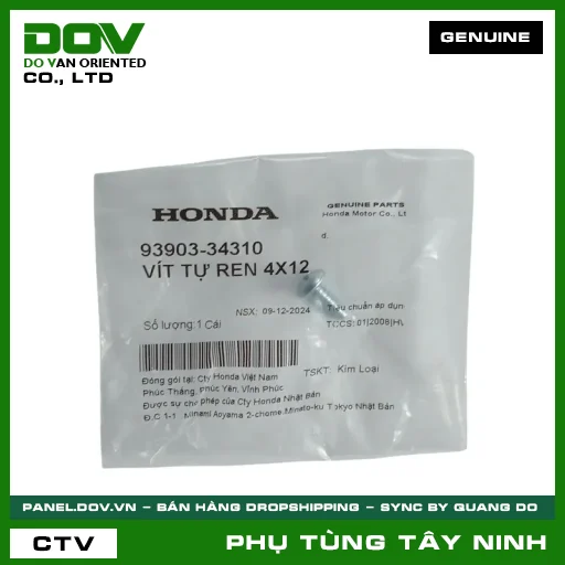 VÍT TỰ REN 4X12 — 9390334310
